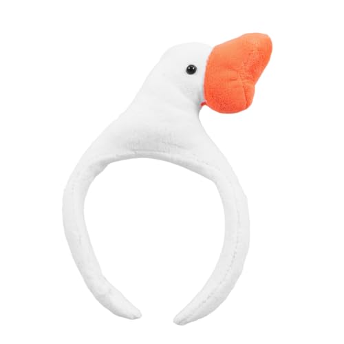 FOMIYES Neuartiges Enten-stirnband Cartoon-haarreif Süßes Tierhaar Handgemacht Modisches Stirnband Für Partys Geburtstage Hochzeiten Und Mehr Enten-haaraccessoire Als Party-foto-requisite von FOMIYES