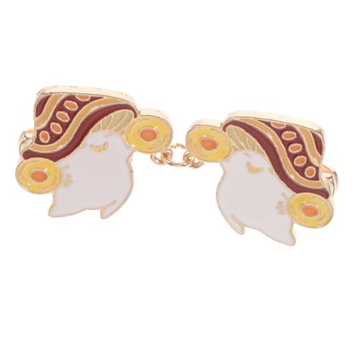 FOMIYES Niedliche Pilz Brosche Clip Stabile Anstecknadel für Damen Vielseitiger Schal und Shirt Clip Dekorative Jacken und Strickwaren Accessoire Langlebig und Wiederverwendbar von FOMIYES