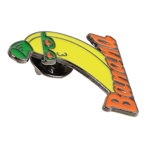 FOMIYES Niedrige Gewicht Obst Brosche aus Robustem Legierungsmetall Cartoon Früchte Pins Anstecker für Rucksack Jacken Hüte Dekorativ und Funktional Vielseitig für Damen und Studenten von FOMIYES