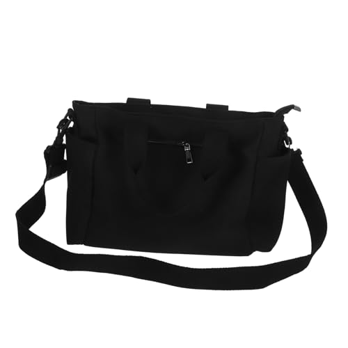 FOMIYES Nylon Tote Bag für Damen mit Verstellbarem Schulterriemen Große Kapazität Multi-fach Handtasche Leichte und Strapazierfähige Umhängetasche für Büro Reisen und Alltag Modisches von FOMIYES