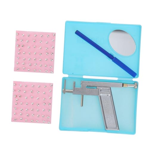 FOMIYES Ohrlochstecher aus Schmerzfreies Piercing Tool für Frauen Mädchen und Tragbares Rostfreies Piercing Zubehör Präzises und Langlebiges Ohrloch Stechen Gerät von FOMIYES
