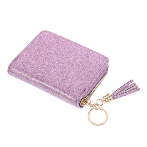 FOMIYES Organ Change Kartentasche Dünne Geldbörse Für Damen Geldbörse Für Damen Weiches Kartenetui Kartenhalter Mit Reißverschluss Visitenkartenhalter von FOMIYES