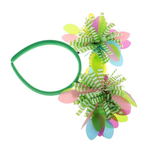 FOMIYES Osterei Tempera Haarband Stirnband Osterei Kopfschmuck Karnevalshaarband Osterparty Haarbänder Party Kopfbedeckung Osterparty Haarbänder Osteraccessoire Für Mädchen Kunststoff von FOMIYES