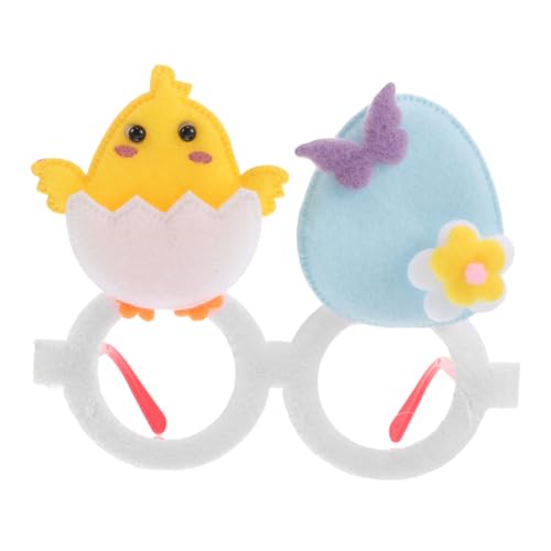 FOMIYES Osterhasen-brillenrahmen Für Kinder Und Erwachsene Hasen-sonnenbrille Party-dekoration Fotoautomaten-requisiten Originelles Kostümzubehör von FOMIYES