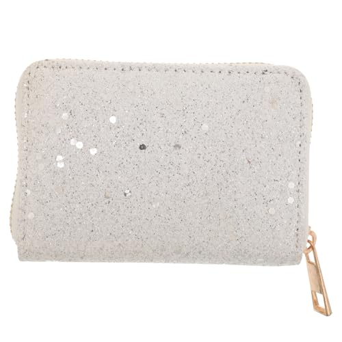 FOMIYES PU Kartenetui mit Reißverschluss Modisches Damen Münzfach mit Großem Stauraum für Karten Kleingeld von FOMIYES