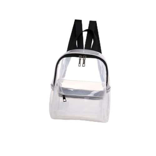FOMIYES PVC-Rucksack Durchsichtig Umhängetasche Für Mädchen Durchscheinender Rucksack Lässiger Damenrucksack Leicht Und Tragbar Für Alltag Und Reisen von FOMIYES