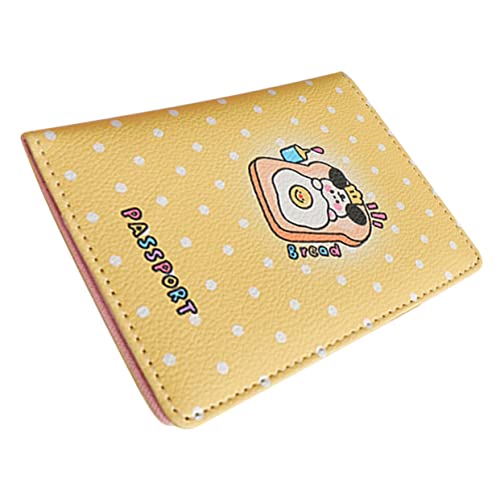 FOMIYES Passinhaber reisepass Fall Reisepassetui Reisepasstasche Schutz Reisepasshalter Reisepasshülle mit einfachem Design Passportemonnaie für Männer PU-Leder Yellow FOMIYES Passinhaber reisepass Fall Reisepassetui Reisepasstasche Schutz Reisepasshalter Reisepasshülle mit einfachem Design Passportemonnaie für Männer PU-Leder Yellow von FOMIYES
