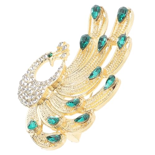 FOMIYES Anstecknadel Strass Pfauenschmuck Brosche Für Damen Modisches Accessoire Für Kleidung Und Besondere Anlässe von FOMIYES