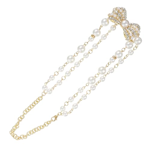 FOMIYES Perlen Choker Halskette mit Schleifen Anhänger Vintage Bow Charm Kette Cosplay Accessoire für Hochzeiten und Besondere Anlässe Damen Schmuck mit Perlen Design FOMIYES Perlen Choker Halskette mit Schleifen Anhänger Vintage Bow Charm Kette Cosplay Accessoire für Hochzeiten und Besondere Anlässe Damen Schmuck mit Perlen Design von FOMIYES
