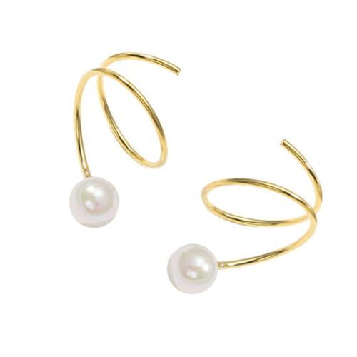 FOMIYES Perlenohrringe Für Damen Ohrstecker Perlenohrstecker Ohrschmuck Damenohrringe Ohrringe Für Frauen von FOMIYES