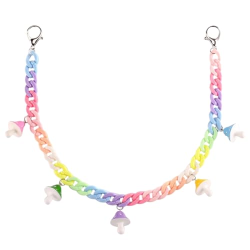 FOMIYES Mushroom Pants Chain Bunte Leichte Hosenkette Strapazierfähigem Harz Für Damen Für Partys Festivals Und Freizeitaktivitäten Verleiht Jedem Outfit Einen Einzigartigen Look von FOMIYES