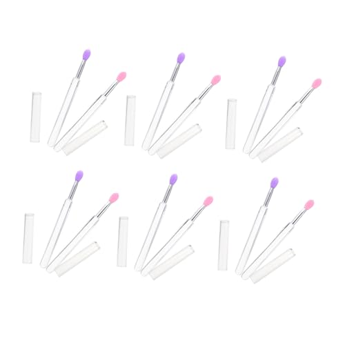 FOMIYES Silikon-lippenmasken-pinsel-set 6-teilig Für Lippen-make-up Lidschatten Beauty-tools von FOMIYES