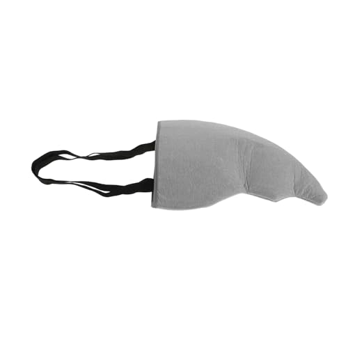 FOMIYES Plüsch Shark Fin Kostüm mit Verstellbaren Trägern Bequemer Haifischflossen Prop für Bühne Party Cosplay Einzigartiges Lustiges Haifischkostüm Zubehör von FOMIYES