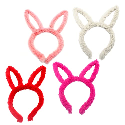 FOMIYES Plüsch-haarreif mit Ohren Haar-accessoires für Mädchen Verformungsfrei für Halloween Weihnachtsfeiern von FOMIYES