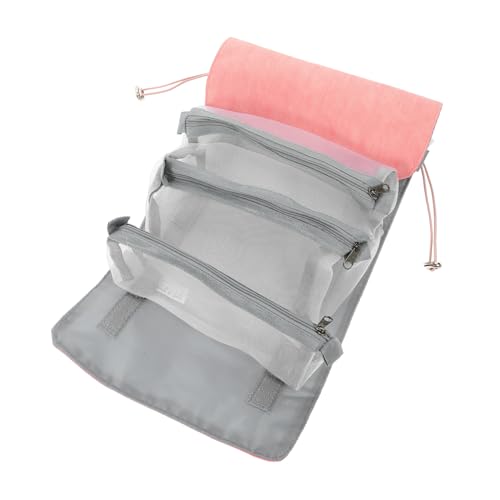 FOMIYES Portable Kosmetiktasche für Frauen Abnehmbare Reise Toiletry Bag Großer Kulturbeutel mit Viel Stauraum Leicht zu Reinigen Praktische Make Up Tasche für Unterwegs von FOMIYES