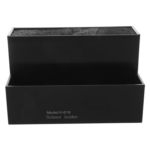 FOMIYES Professioneller Organizer für Friseure Kunststoff Rutsch Scherenhalter mit Einzigartigem Zylinderdesign für Friseurbedarf und Werkzeuge von FOMIYES