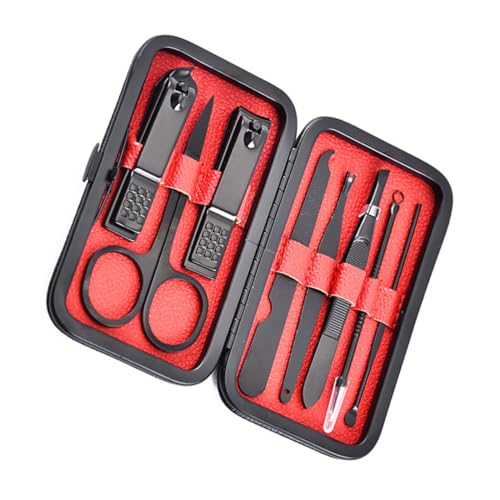 FOMIYES Professionelles Nagelkunstwerkzeug-set Mit Nagelknipser Nageltrimmer Und Nagelfeilen Hochwertiges Metallnagelmaniküre-set Für Damen Und Haushaltsbedarf von FOMIYES