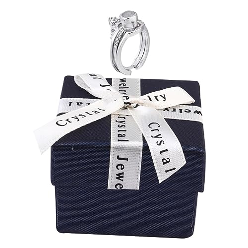 FOMIYES Projektionsring für kleiner Finger Paare Frauen offener Ring Ich liebe dich Projektionsschmuck Trauring frauen schmuck Ring zum Hochzeitstag Zinklegierung Silber FOMIYES Projektionsring für kleiner Finger Paare Frauen offener Ring Ich liebe dich Projektionsschmuck Trauring frauen schmuck Ring zum Hochzeitstag Zinklegierung Silber von FOMIYES