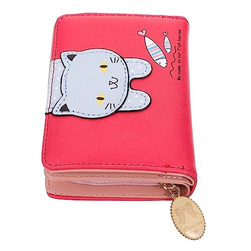 FOMIYES Pu Münzgeldbörse Kleine Brieftasche In Form Einer Brieftasche Mit Kleingeldfach Klein Für Frauen Tragbare Münzbörse Schmale Kleine Geldbörse Geldbörsen Geldbörsenhalter von FOMIYES