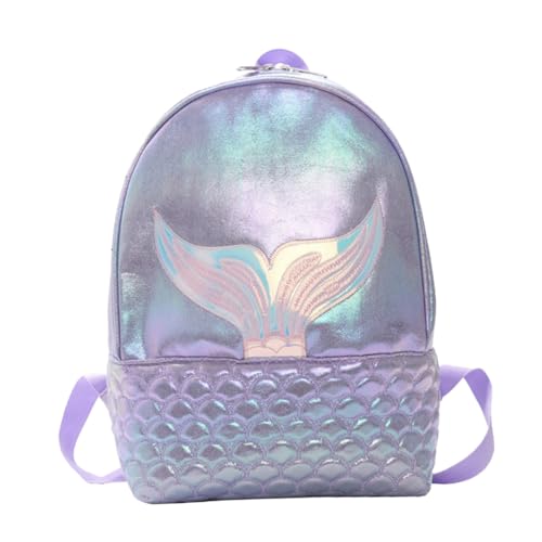 FOMIYES Pu-rucksack Für Damen Meerjungfrau-design Modische Umhängetasche Aus Strapazierfähigem Pu-material Mit Diebstahlschutzfunktion Großer Stauraum Für Bücher Und Elektronik Gepolsterte FOMIYES Pu-rucksack Für Damen Meerjungfrau-design Modische Umhängetasche Aus Strapazierfähigem Pu-material Mit Diebstahlschutzfunktion Großer Stauraum Für Bücher Und Elektronik Gepolsterte von FOMIYES