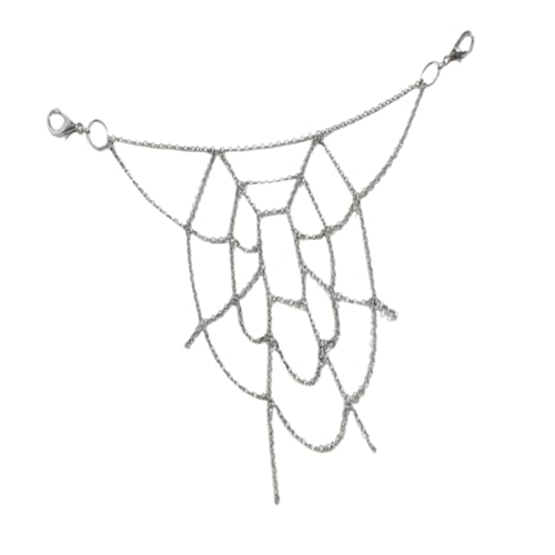 FOMIYES Punk Jeans Kettenhose Mit Einstellbarer Spider Web Design Für Männer Frauen Vielseitig Einsetzbar Modisches Statement Accessoire FOMIYES Punk Jeans Kettenhose Mit Einstellbarer Spider Web Design Für Männer Frauen Vielseitig Einsetzbar Modisches Statement Accessoire von FOMIYES