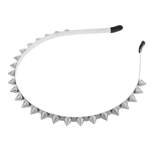 FOMIYES Gothic-stirnband Mit Stacheln Für Frauen Punk-haar-accessoire Aus Legierung Steampunk-kopfbedeckung Für Cosplay Robuster Nieten-schmuck Für Partys Und Alltag von FOMIYES