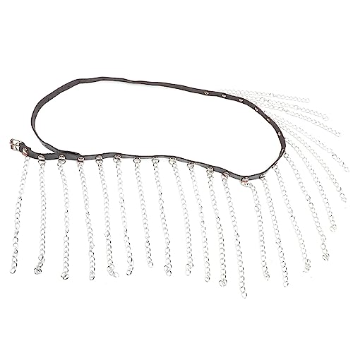 FOMIYES Punk Quasten Kette Gürtel für Damen Vintage Rock Taillenkette Quasten Modisches Accessoire für Vielseitige Outfits Strapazierfähig für Jede Gelegenheit FOMIYES Punk Quasten Kette Gürtel für Damen Vintage Rock Taillenkette Quasten Modisches Accessoire für Vielseitige Outfits Strapazierfähig für Jede Gelegenheit von FOMIYES
