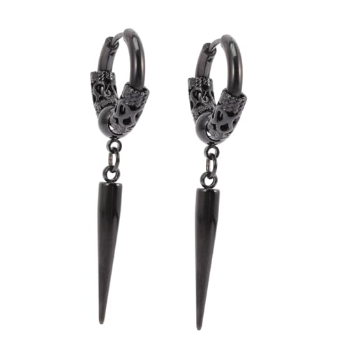 FOMIYES Spike Ohrhänger Für Männer Punk Stil Dangle Ohrringe Aus Hochwertiger Legierung Geeignet Für Festivals Partys Und Alltag Als Geschenk Für Männliche Freunde von FOMIYES