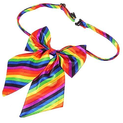 FOMIYES Regenbogen Dekor Fliege Mädchen-fliege Party-accessoire Regenbogen-party-dekor Pride- -dekoration Polyestermaterial Leicht Tragbar Für Feiern Und Festivals FOMIYES Regenbogen Dekor Fliege Mädchen-fliege Party-accessoire Regenbogen-party-dekor Pride- -dekoration Polyestermaterial Leicht Tragbar Für Feiern Und Festivals von FOMIYES