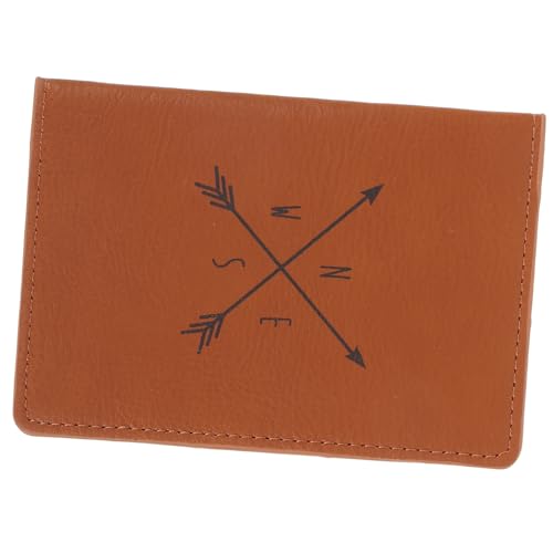 FOMIYES Reise Passhülle für Herren Multifunktionale PU Organizer Tasche Eleganter Dokumentenhalter mit Vielen Fächern für Reisepass und Karten für Reisen und Unterwegs von FOMIYES