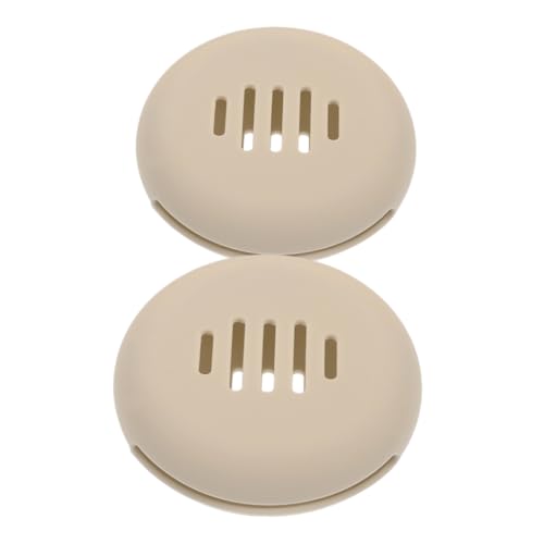 FOMIYES Reise-make-up-schwamm-etui Silikon-make-up-schwamm-organizer Einfach Zu Verwenden Zum Waschen Kompakt Tragbar Khaki von FOMIYES