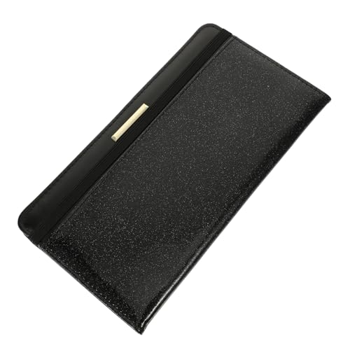 FOMIYES Reisepasshülle Für Herren Tragbarer Passport Organizer Aus Pu-Material Großer Dokumentenhalter Für Karten Und Führerschein Praktisch Und Langlebig Schwarz von FOMIYES