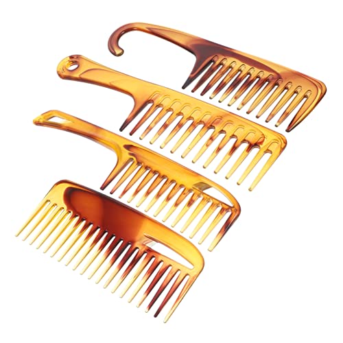 FOMIYES Retro Herren Haarkamm aus Kunststoff Zähne für Sanftes Entwirren und Styling Kompakt und Leicht Vielseitig für Haartypen für Zuhause und Professionelle Anwendung von FOMIYES