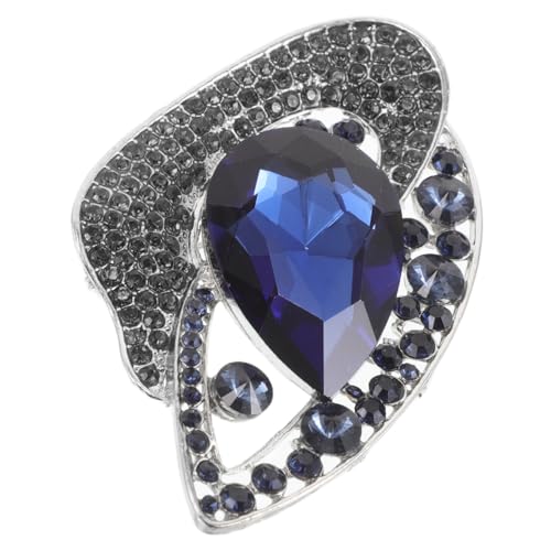 FOMIYES Retro Rhinestone Brosche für Damen Anstecknadel Legierung im Europäischen Vintage Design für Anzüge Kleider Schals Hochzeiten und Partys von FOMIYES