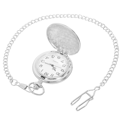 FOMIYES Retro-Taschenuhr mit Kette für Herren, mechanisches Uhrwerk mit Handaufzug, Herrenuhren für Hochzeiten, Partys und besondere Anlässe von FOMIYES