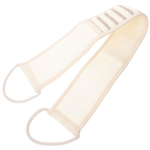 FOMIYES Rückenschrubber Peeling Für Körper Wiederverwendbares Badeschrubber Beidseitig Raues Textil Leicht Zu Falten Mit Kordelzug Effektives Peeling-waschlappen Für Badetuch von FOMIYES