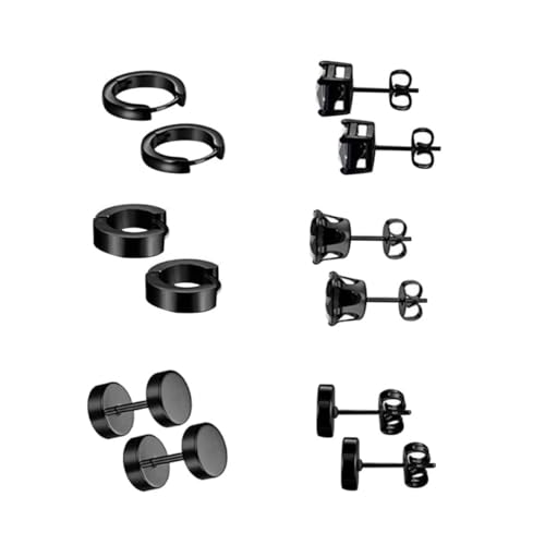 FOMIYES Runde Ohrringe für Damen Set Umweltfreundliches Material für Partys Reisen und Alltag Elegantes Design für von FOMIYES