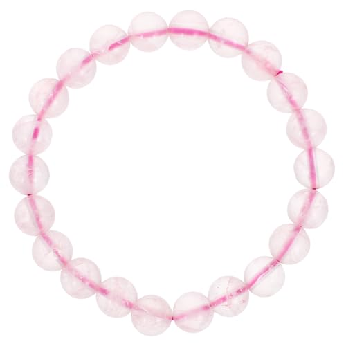 FOMIYES Runder Kristallperlen Armband für Damen Herren Dehnbares Armband Natürlichem ca Perfektes für Familie Freunde Modisches Accessoire von FOMIYES