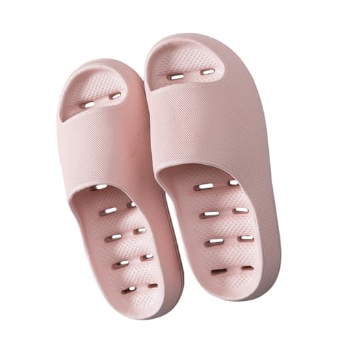 FOMIYES Rutschfeste PVC Badeschuhe Damen Atmungsaktive Badezimmer Slipper für Hotel Salon und Reisen Strapazierfähige Leichte Hausschuhe für Frühling und Herbst von FOMIYES