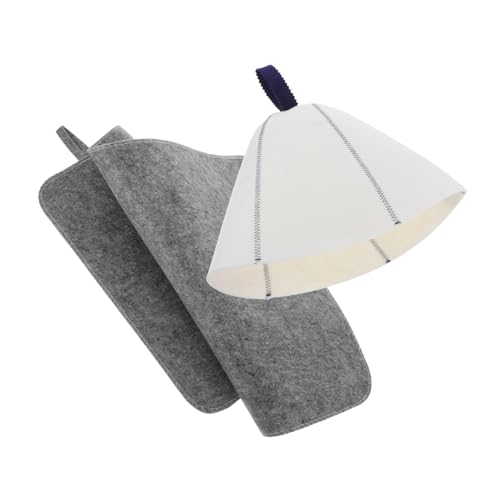 FOMIYES Sauna Hut Mit Kissen Dicke Filzkappe Für Und Damen Sauna Zubehör Für Entspannende Wellness-erlebnisse Für Dampfbad FOMIYES Sauna Hut Mit Kissen Dicke Filzkappe Für Und Damen Sauna Zubehör Für Entspannende Wellness-erlebnisse Für Dampfbad von FOMIYES