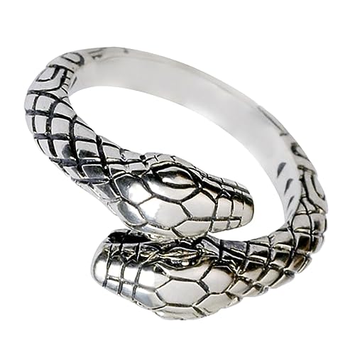FOMIYES Schlangenring für Damen Herren Verstellbar Langlebigem für Halloween Partys Clubs Ihren Look Unterstreicht Ihren von FOMIYES