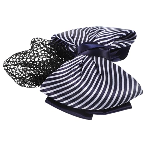 FOMIYES Haarnetz Für Damen Dutt Abdeckung Mit Schleife Stilvolles Haarnetz Für Hochsteckfrisuren Für Flugbegleiterinnen Krankenschwestern Bankangestellte Langlebiges Metall Und von FOMIYES