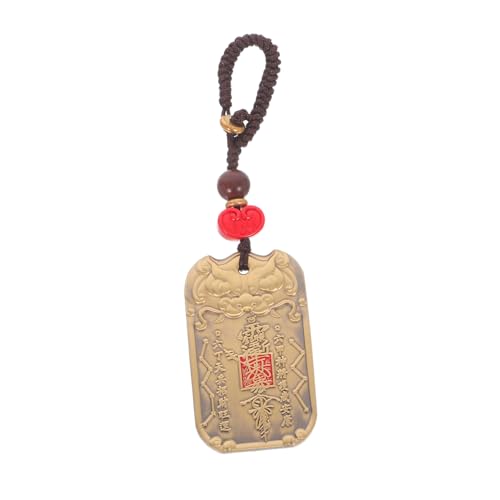 FOMIYES Schlüsselanhänger Zum Chinesischen Neujahr Feng Shui Amulettkarte Chinesischer Amulettanhänger Anhänger Zum Chinesischen Neujahr Glücksbringerkarte Schlüsselanhänger FOMIYES Schlüsselanhänger Zum Chinesischen Neujahr Feng Shui Amulettkarte Chinesischer Amulettanhänger Anhänger Zum Chinesischen Neujahr Glücksbringerkarte Schlüsselanhänger von FOMIYES