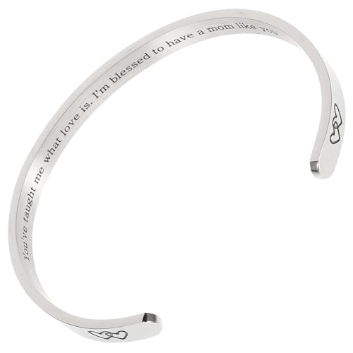 FOMIYES Schmetterlings Fußkettchen Mehrlagig Personalisierte Armbänder Muttertagsarmbänder Damenarmbänder Geburtstagsgeschenkarmbänder Armbandgeschenke Für Die Mutter Silber von FOMIYES
