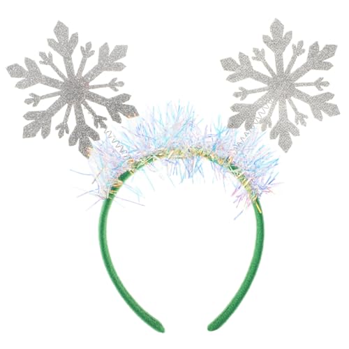 FOMIYES Schneeflocken-haarschmuck Weihnachts-kopfschmuck Haarreif Schneeflocken-stirnband Für Mädchen Weihnachtsaccessoires Urlaubsparty-geschenke von FOMIYES