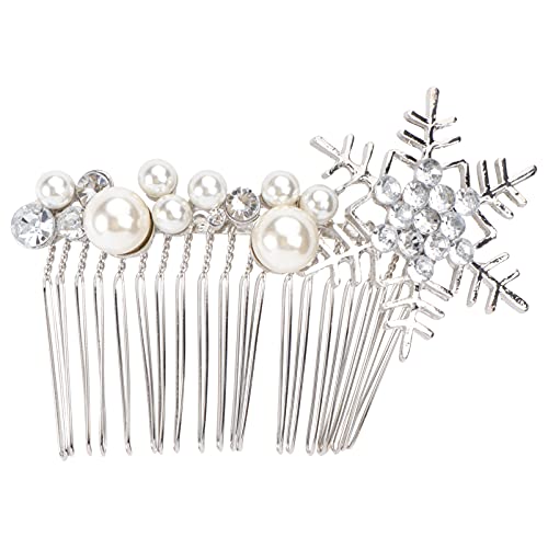 FOMIYES Elegantes Stirnband Haarspange Weihnachten Hochzeit Braut Haarkamm Künstlich für Mädchen von FOMIYES