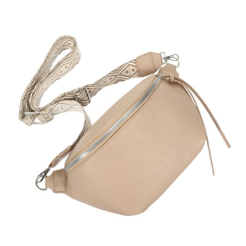 FOMIYES Schultertasche Mit Verstellbarem Gürtel Brusttasche Aus Pu Reißverschlusstasche Einzelne Umhängetasche Für Männer Und Jungen Geeignet Für Fitnessstudio Musikfestivals Und von FOMIYES