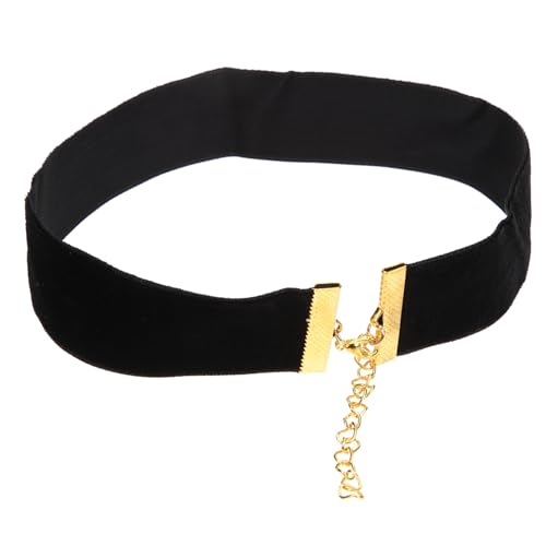 FOMIYES Schwarze Choker Halskette für Frauen Verstellbare Gothic Schmuck für Halloween Karneval Cosplay Musikfestivals Stilvolle Kostümaccessoires Langlebig Komfortabel FOMIYES Schwarze Choker Halskette für Frauen Verstellbare Gothic Schmuck für Halloween Karneval Cosplay Musikfestivals Stilvolle Kostümaccessoires Langlebig Komfortabel von FOMIYES