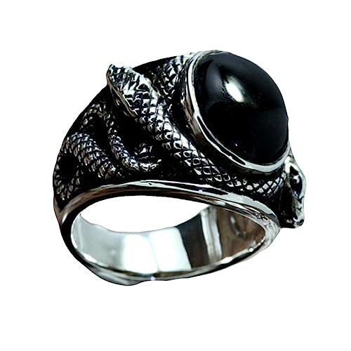 FOMIYES Schlangenfingerring Metallring Damenring Schmuck Finger Ring Zubehör Langlebig Chic von FOMIYES