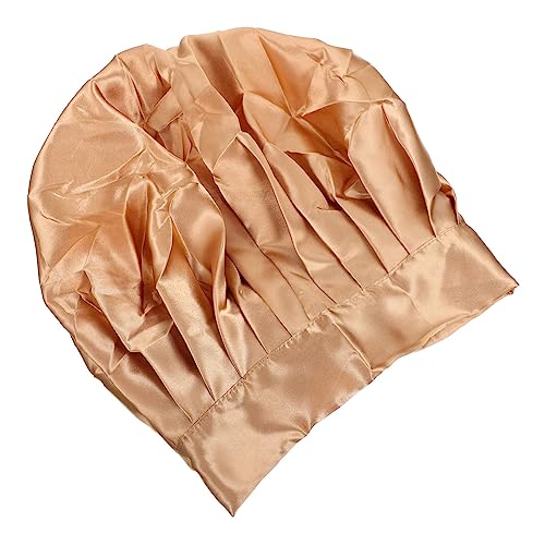 FOMIYES Seidenkopftuch Für Frauen Jumbo-Duschhaube Satin-Mütze Breitband-Mütze Seidenkappe Duschhauben Bequeme Schlafmütze Praktische Satin-Haube Bequeme Satin-Haube Satin-Spa von FOMIYES